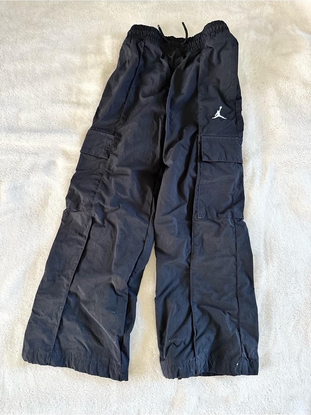 Jordan Kids Black Double Cargo Jogger Pants
